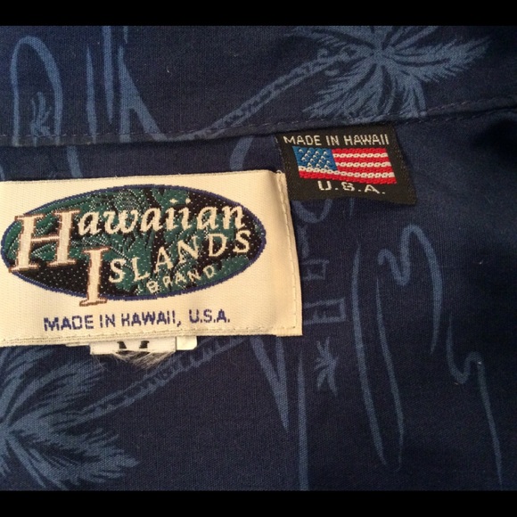 Hawaiian mens shirt with classic cars vintage - Picture 7 of 7